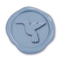 Hummingbird Hand Pressed Adhesive Wax Seals #1395PNS - Nostalgic Impressions