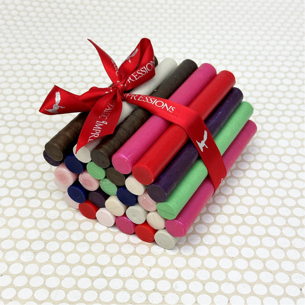 Special Saver Grab Bag Multi Colors Premium Glue Gun Sealing Wax - 30 sticks - Nostalgic Impressions