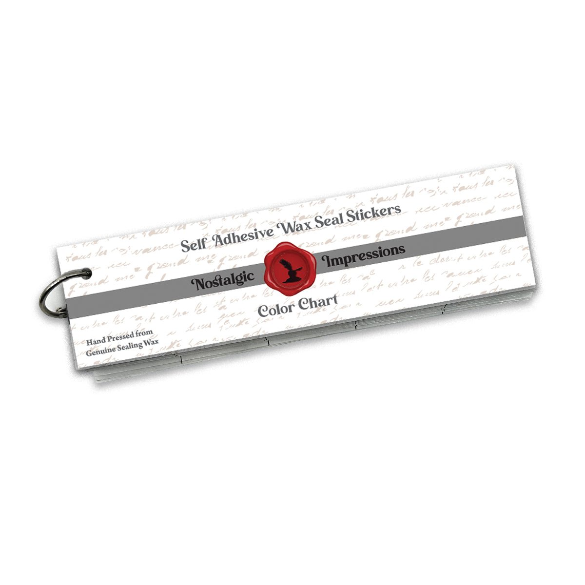 2025 Color Swatch Deck Adhesive Wax Seals - Nostalgic Impressions