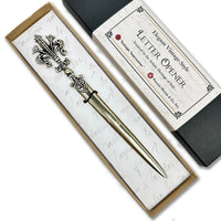Fleur de Lis Letter Opener Antique-style - Made in Italy