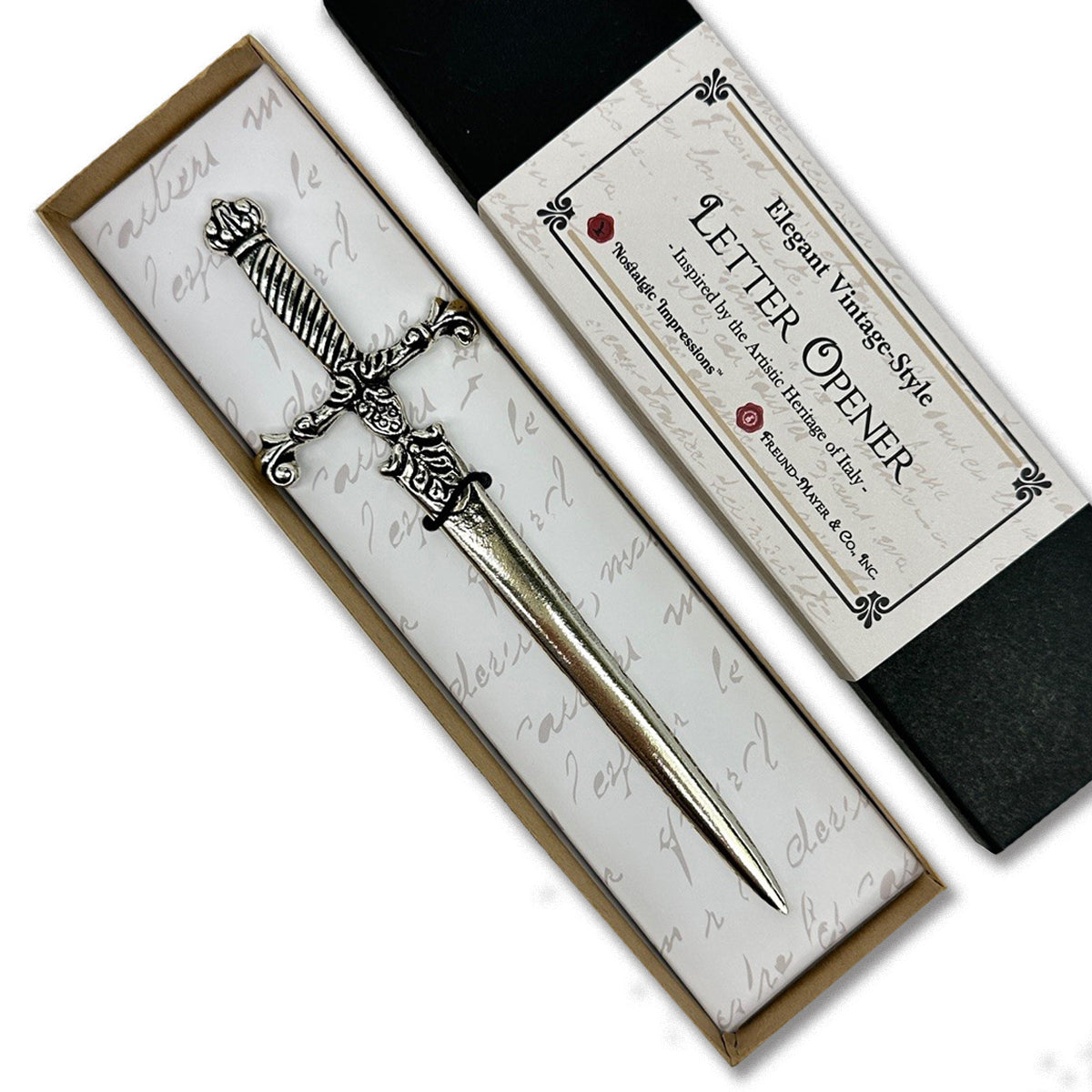 Sword Letter Opener Antique-style-Made in Italy