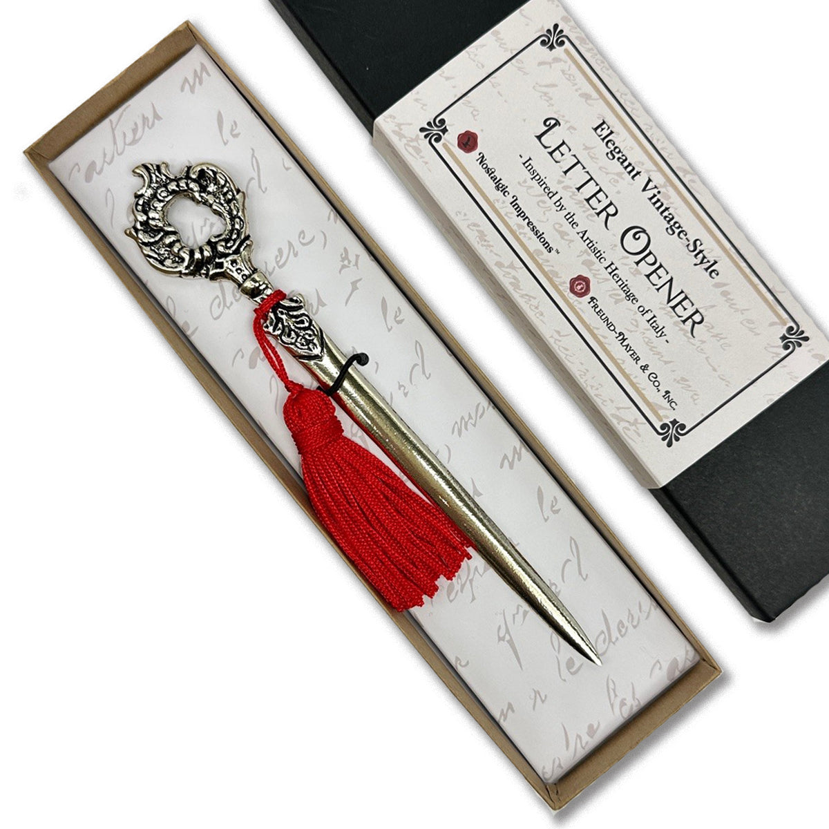 Victorian Letter Opener Antique-style Made In Italy