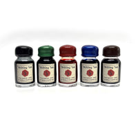 Writing Ink in Vintage Apothecary Jar with Wax Seal Cap (15ml / 0.5oz) sold by Nostalgic Impressions