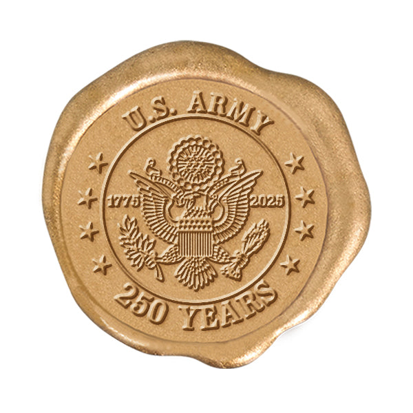 US ARMY 250 Year Anniversary Wax Seal Stamp Kit Special Edition-customizeable