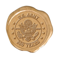 US ARMY 250 Year Anniversary Wax Seal Stamp Kit Special Edition-customizeable