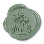 Adinodia Palm 2 Letters Custom Wax Seal Stamp #2521