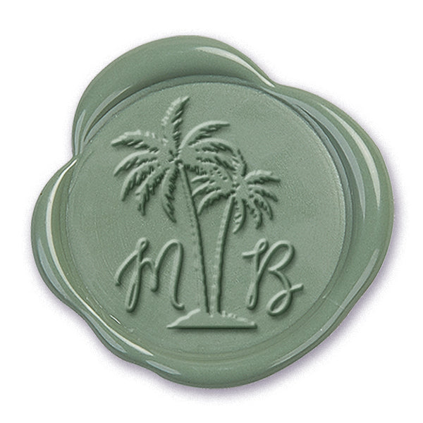 Adinodia Palm 2 Letters Custom Wax Seal Stamp #2521