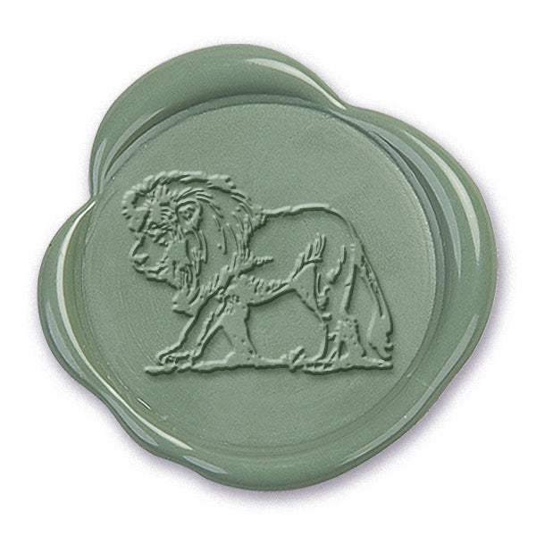 LION ADHESIVE WAX SEAL STICKER