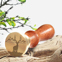 Deer Wax Seal Stamp #3428-USA Handcrafted