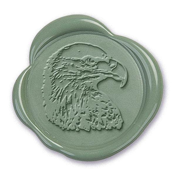 EAGLE HEAD ADHESIVE WAX SEAL STICKER