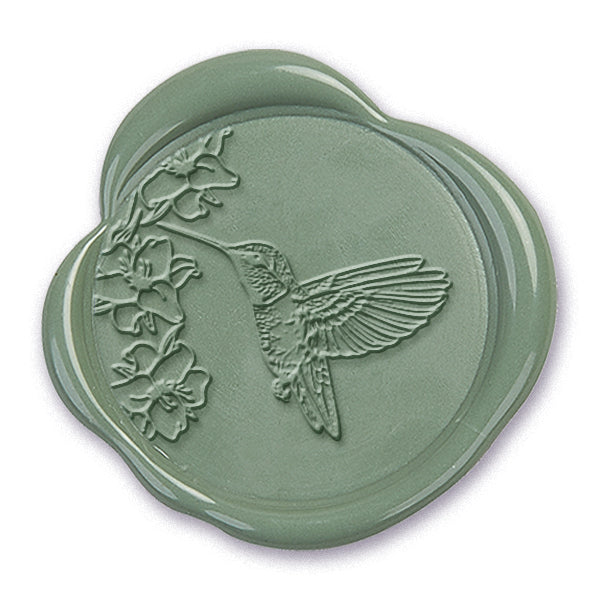 HUMMINGBIRD ADHESIVE WAX SEAL STICKER