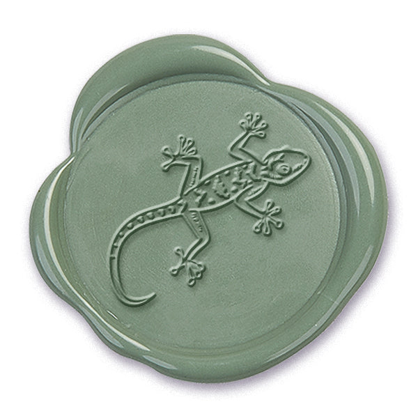 Gecko Wax Seal Stamp #3722 -USA Handcrafted