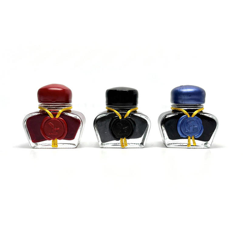 Premium Writing Ink-Desktop Oval bottle with wax seal screw cap-30 ml Gift Boxed -Nostalgic Impressions