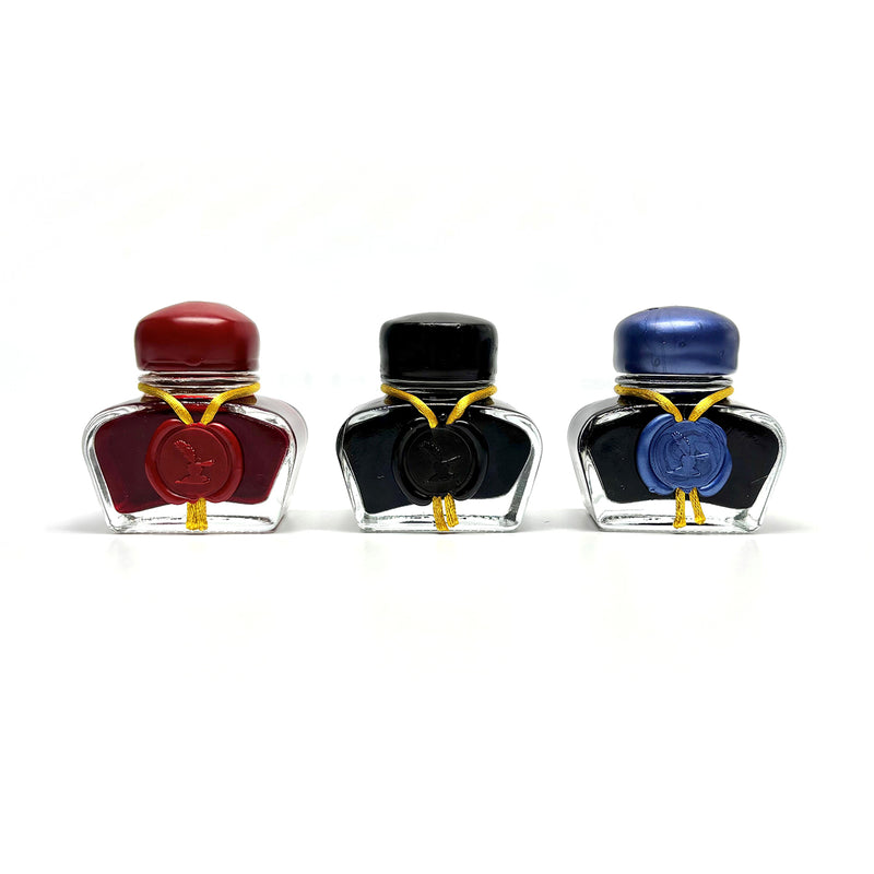 Premium Writing Ink-Desktop Oval bottle with wax seal screw cap-30 mk GIft Boxed by Nstalgic Impression s