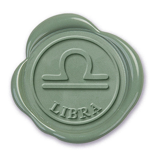 Libra Zodiac Astrology Sign Wax Seal Stamp #423- USA Handcrafted