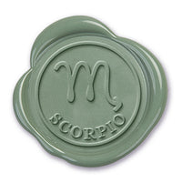 Scorpio Zodiac Astrology Sign Wax Seal Stamp #424- USA Handcrafted