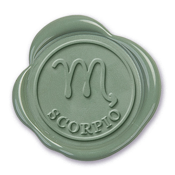 Scorpio Zodiac Astrology Sign Wax Seal Stamp #424- USA Handcrafted