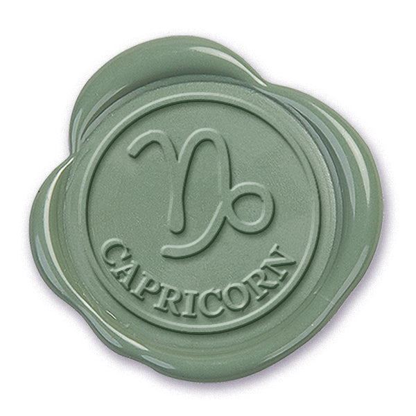 Capricorn Zodiac Astrology Sign Wax Seal Stamp #426- USA Handcrafted