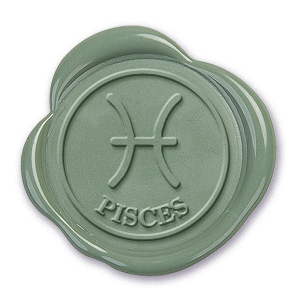 Pisces Zodiac Astrology Sign Wax Seal Stamp #428- USA Handcrafted