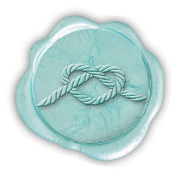 Tie The Knot Hand Pressed Adhesive Wax Seals #5030PNS - Nostalgic Impressions