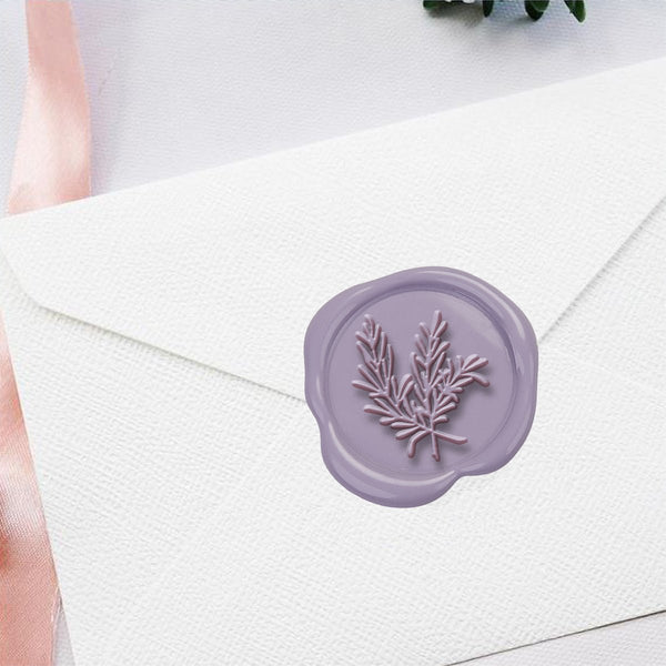 Sprigs Hand Pressed Adhesive Wax Seals #5050A - Nostalgic Impressions