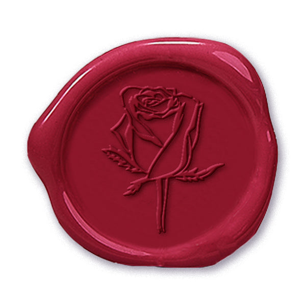 Rosebud Wax Seal Stamp #5174- USA Handcrafted