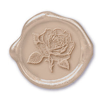 Vintage Rose Wax Seal Stamp #5178- USA Handcrafted