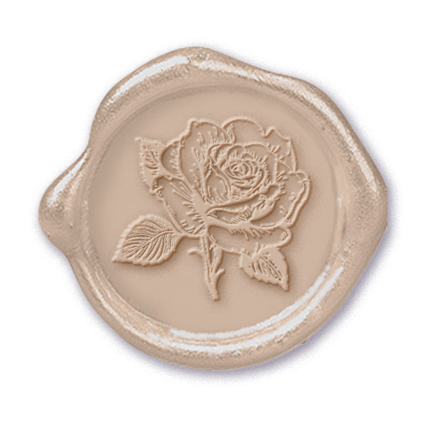 Vintage Rose Wax Seal Stamp #5178- USA Handcrafted