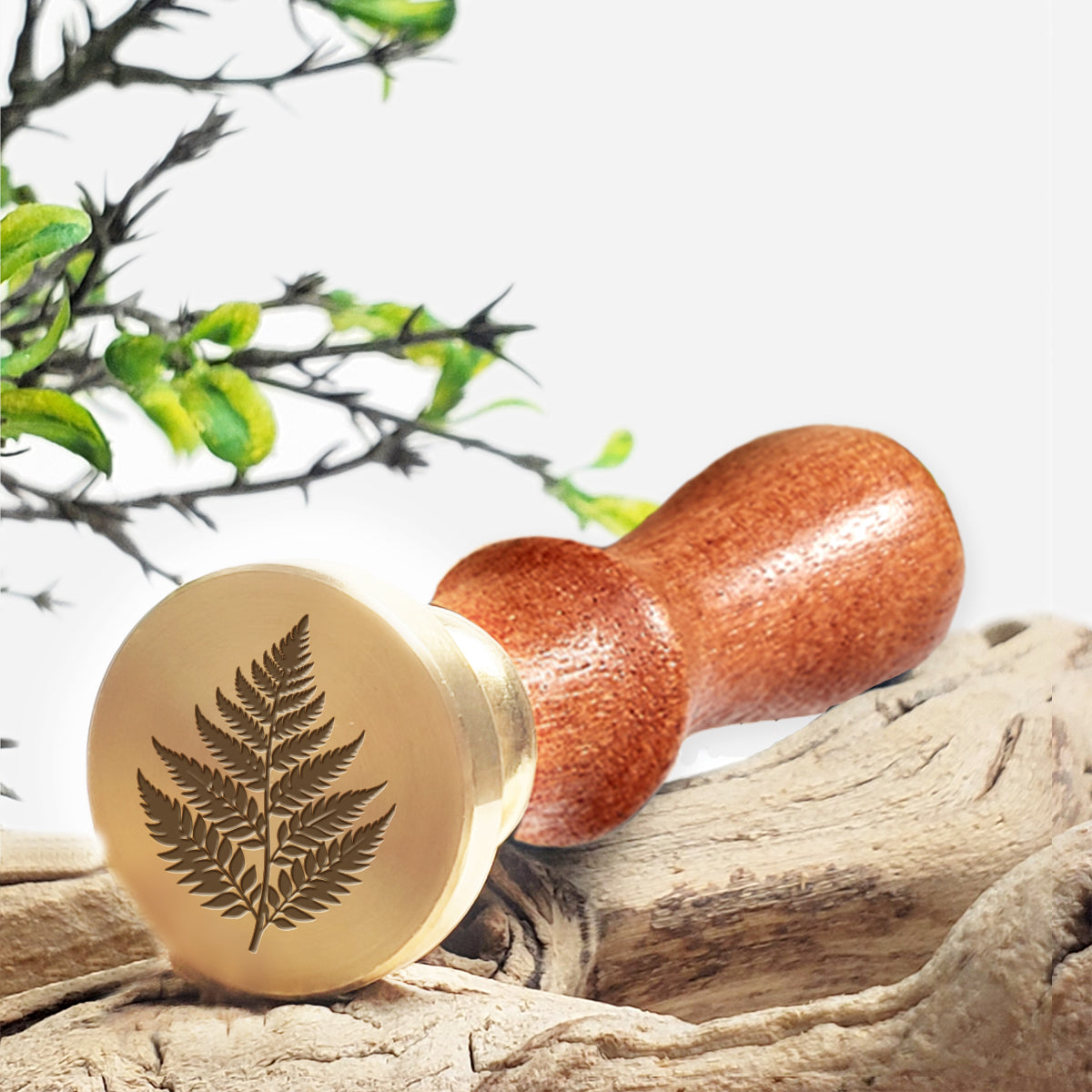 Fern Leaf  Wax Seal Stamp #5213 -USA Handcrafted
