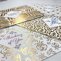 Gold Foil Merci Detail by Nostalgic Impressions