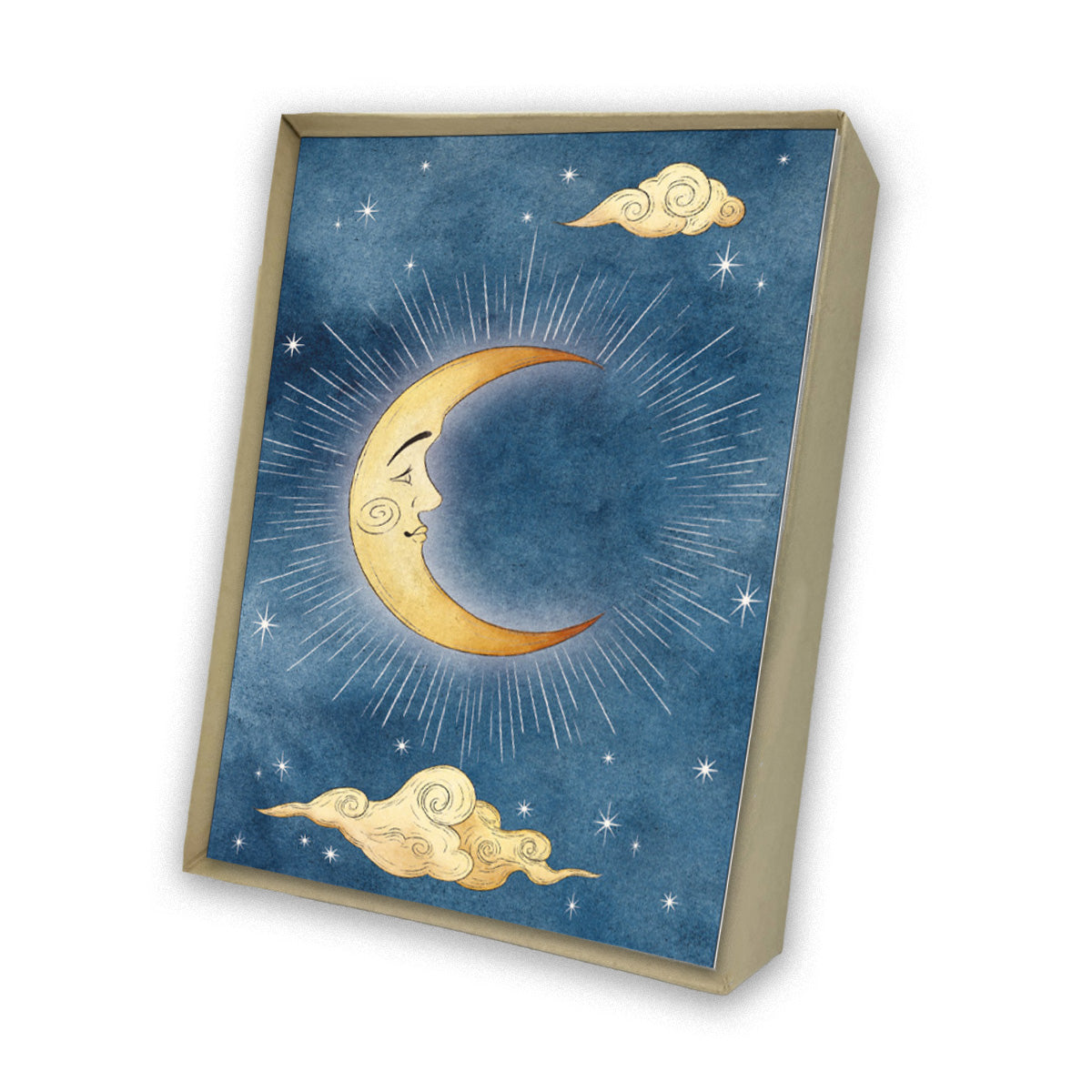 Luna/Moon Italian Note Cards Boxed Sets 4x6" - by Tassotti Italy 8/8