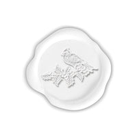 Winter Cardinal Adhesive Christmas Wax Seal Stickers 8PK - Hand Pressed 1 1/4" - Nostalgic Impressions