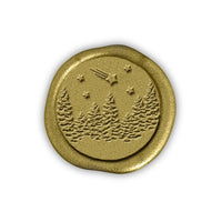 Winter Wonderland Adhesive Christmas Wax Seal Stickers 8PK - Hand Pressed 1 1/4" - Nostalgic Impressions