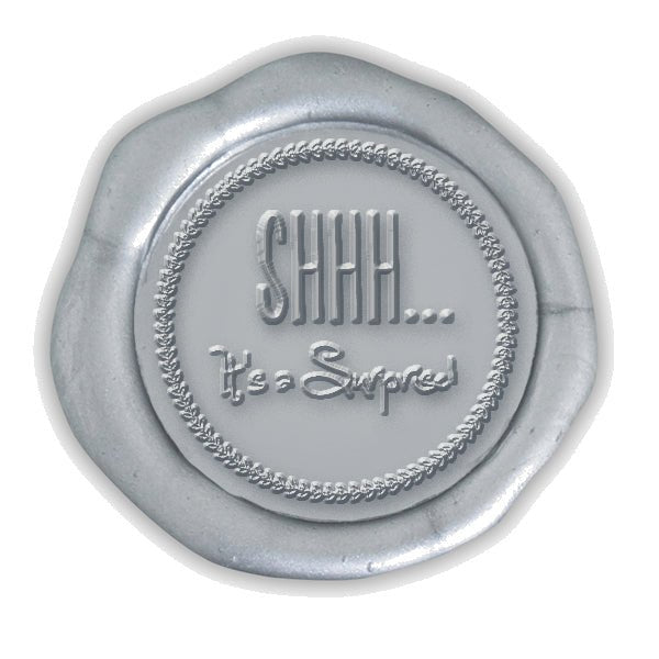 It's A Surprise Hand Pressed Adhesive Wax Seals #7522 - Nostalgic Impressions