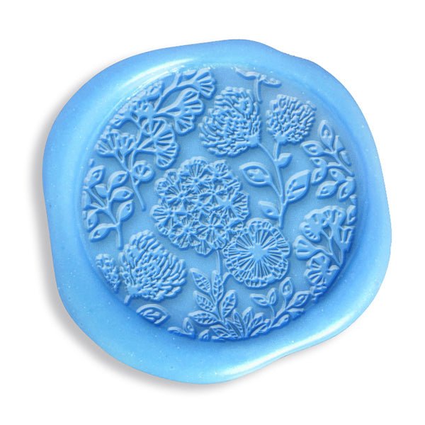Into The Garden Hand Pressed Adhesive Wax Seals #7564PNS - Nostalgic Impressions