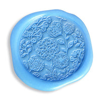 Into The Garden Hand Pressed Adhesive Wax Seals #7564PNS - Nostalgic Impressions