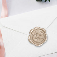 Thank You Hand Pressed Adhesive Wax Seals #7883PNS
