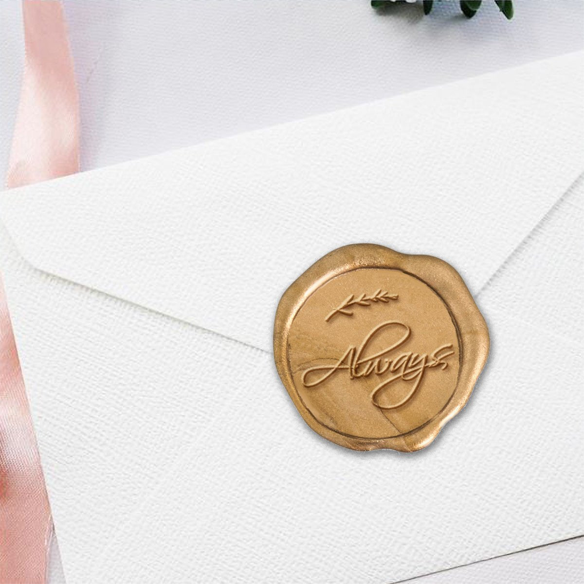 Always Hand Pressed Adhesive Wax Seals #7885PNS - Nostalgic Impressions