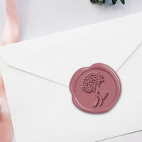 Wedding Bouquet Hand Pressed Wedding Motif Adhesive Wax Seals #8501 - Nostalgic Impressions