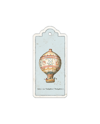 Montgolfier Italian Gift Tags with String - Pack of 4 - Nostalgic Impressions