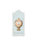 Montgolfier Italian Gift Tags with String - Pack of 4 - Nostalgic Impressions