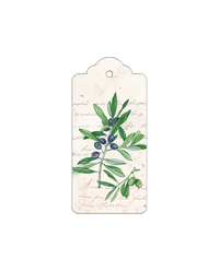 Olives Italian Gift Tags with String - Pack of 4 - Nostalgic Impressions