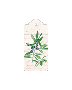 Olives Italian Gift Tags with String - Pack of 4 - Nostalgic Impressions