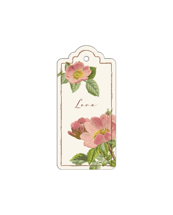 Love Italian Gift Tags with String - Pack of 4 - Nostalgic Impressions