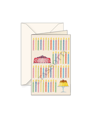 Birthday Small Note Cards with envelope 3x4 - Set of 2 - Nostalgic Impressions