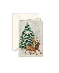 Christmas Gift Enclosure Note Cards Grab Bag with envelopes- Set of 10-50% off!