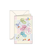 Baby Small Note Cards with envelope 3x4 - Set of 2