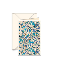 Azzure Small Note Cards with envelope 3x4 - Set of 2 - Nostalgic Impressions