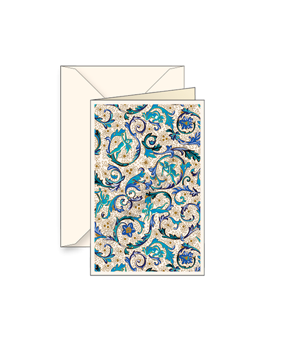 Azzure Small Note Cards with envelope 3x4 - Set of 2