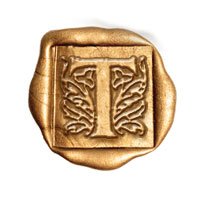 Square 3/4" Brass Initial Dies - no handle - Nostalgic Impressions
